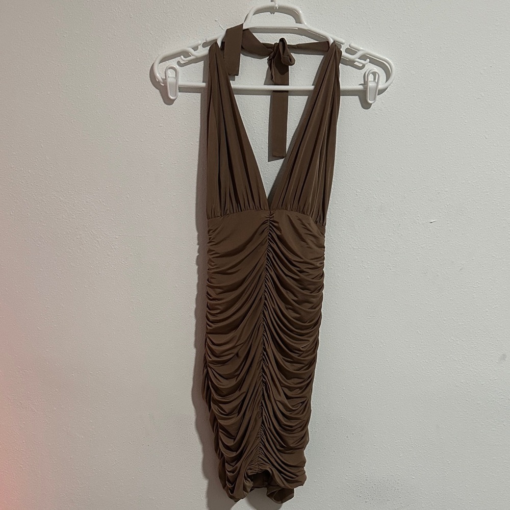 Wyldr Halter Mini Dress